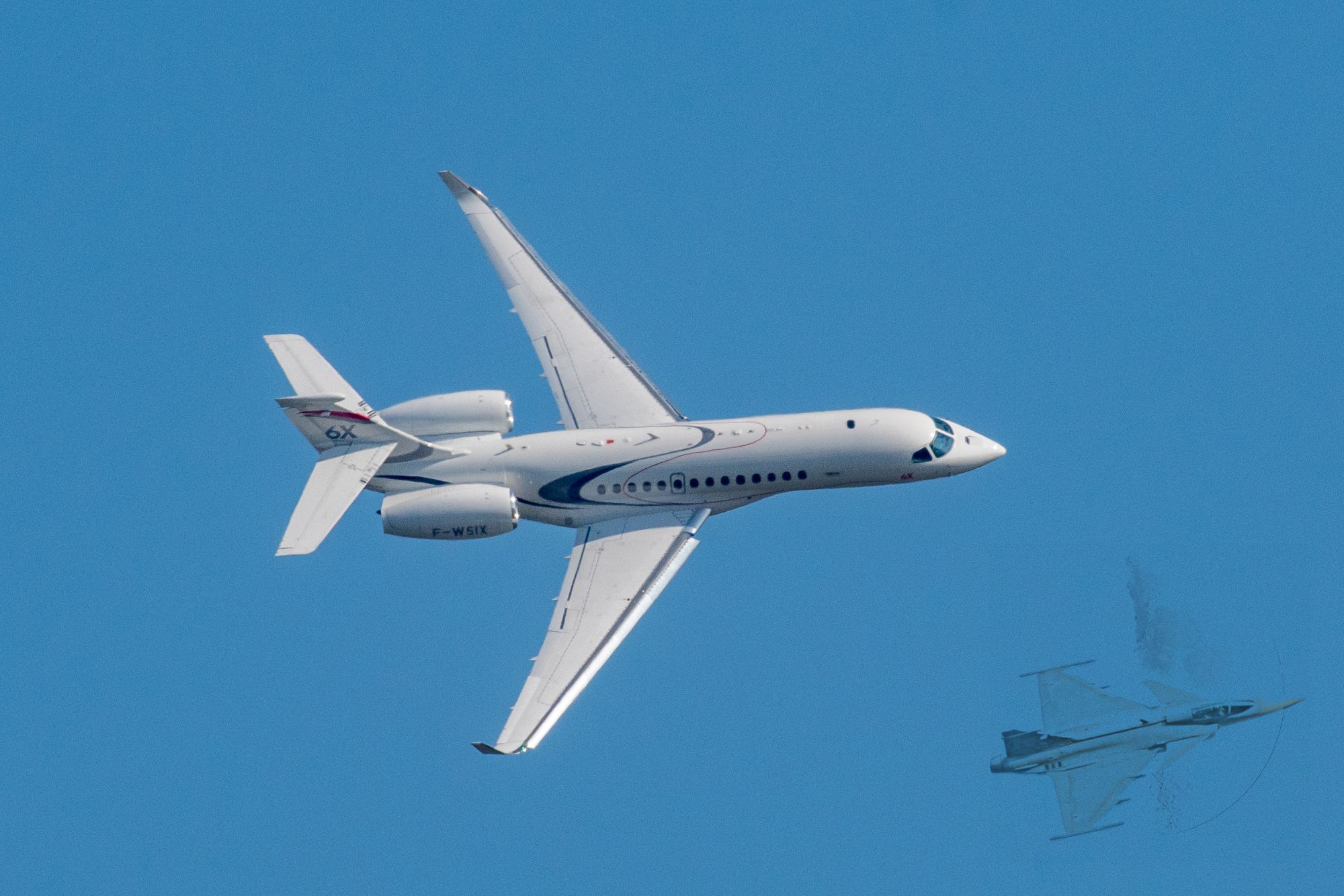 SIAE 2025:  Dassault Falcon 6X setzt neue Maßstäbe im Businessflugverkehr