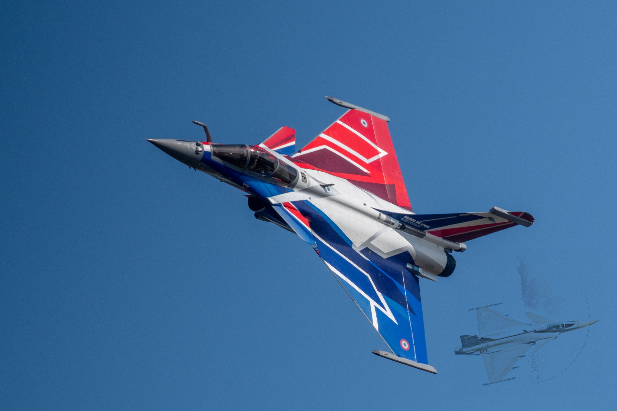 Airpolicing-Demonstration der Rafale
